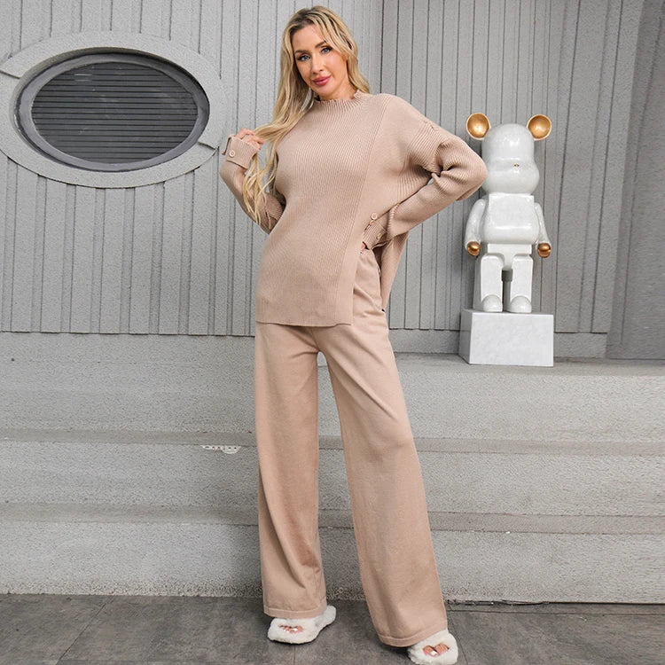 Luxury Women’s Winter Sweater & Pants Set